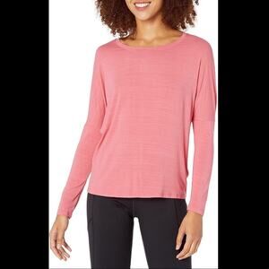 SKECHERS PERFORMANCE Women’s 3/4 Long Sleeve Backless Workout Tee Shirt XS